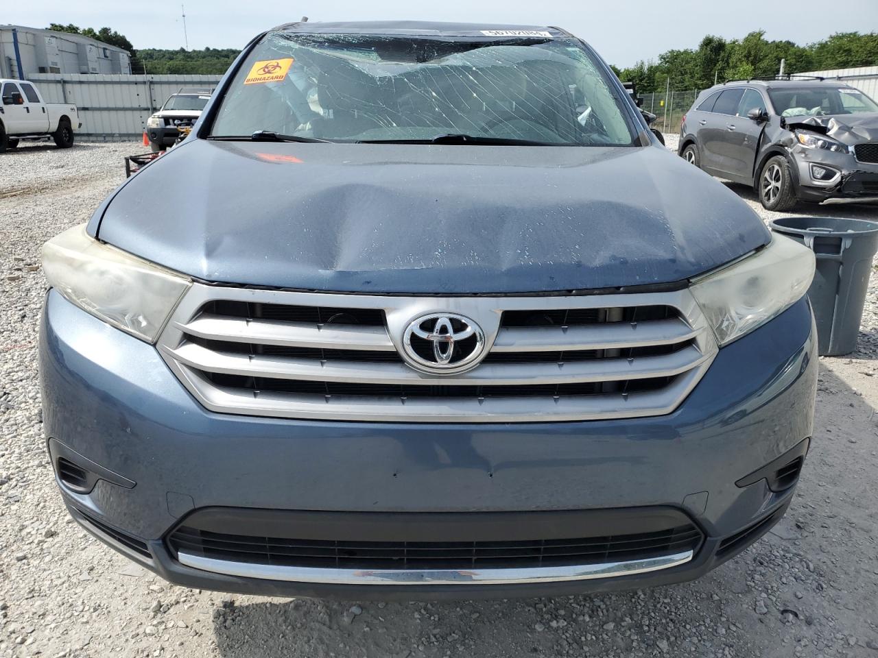 2013 Toyota Highlander Base vin: 5TDZA3EH8DS039409