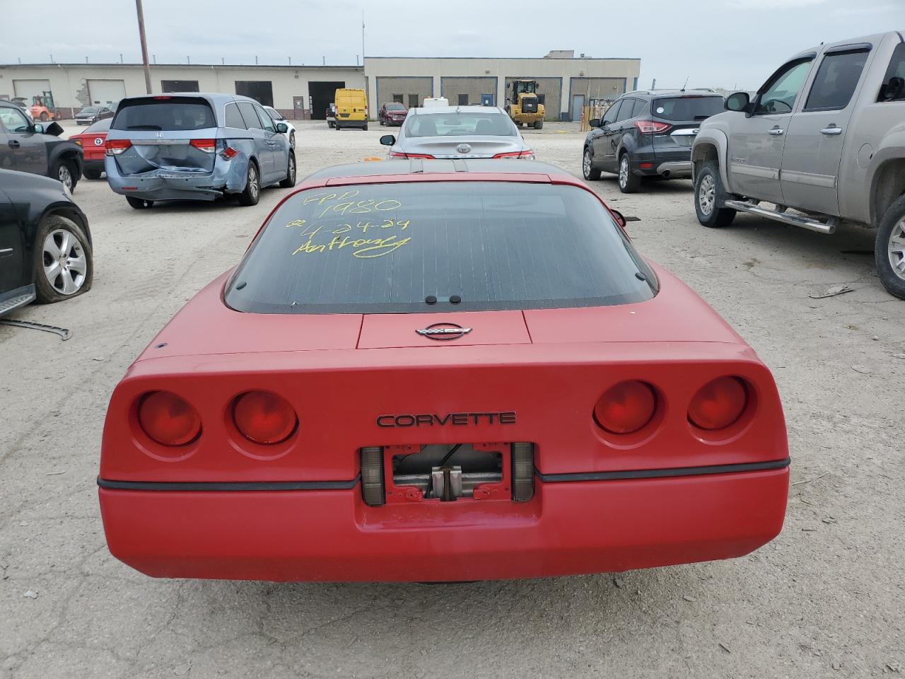 1G1AY0780E5121980 1984 Chevrolet Corvette