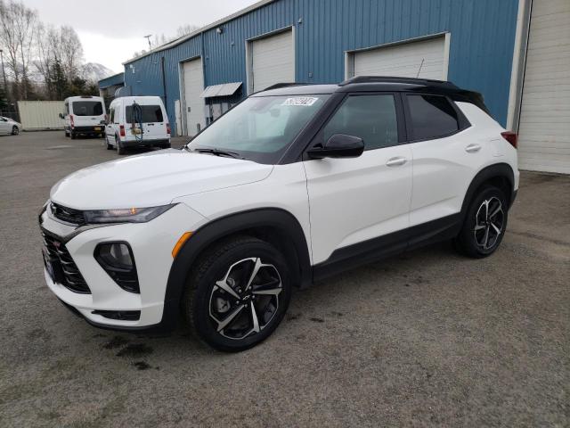 Lot #2524813655 2021 CHEVROLET TRAILBLAZE salvage car