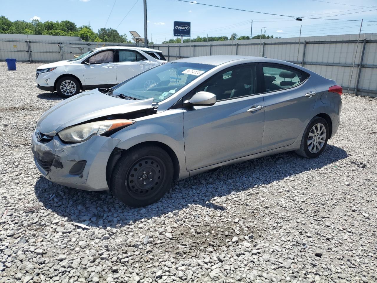 KMHDH4AE7CU398585 2012 Hyundai Elantra Gls