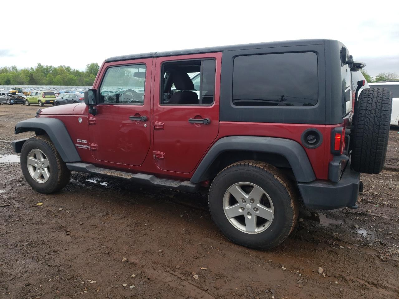 2013 Jeep Wrangler Unlimited Sport vin: 1C4BJWDG1DL542034