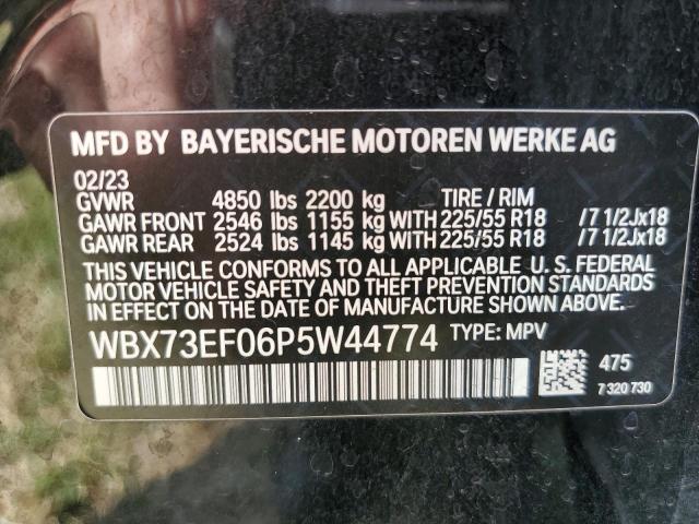 WBX73EF06P5W44774 BMW X1 XDRIVE2 13