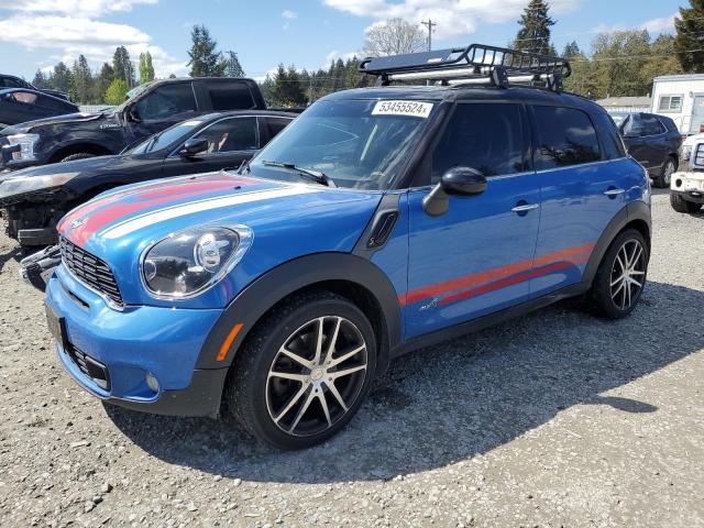 2013 Mini Cooper S Countryman VIN: WMWZC5C59DWM15448 Lot: 53455524