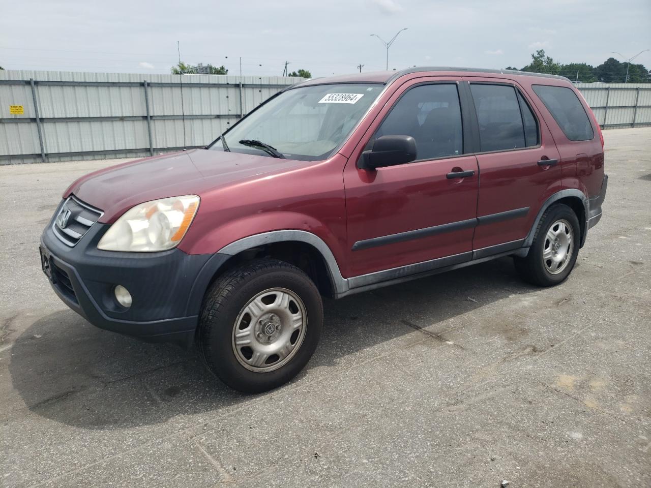 JHLRD68516C011047 2006 Honda Cr-V Lx