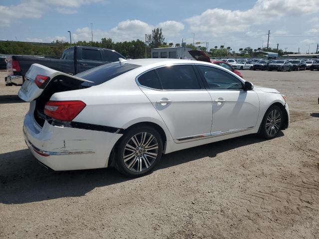 KIA CADENZA PR 2015 white  gas KNALN4D70F5173068 photo #4