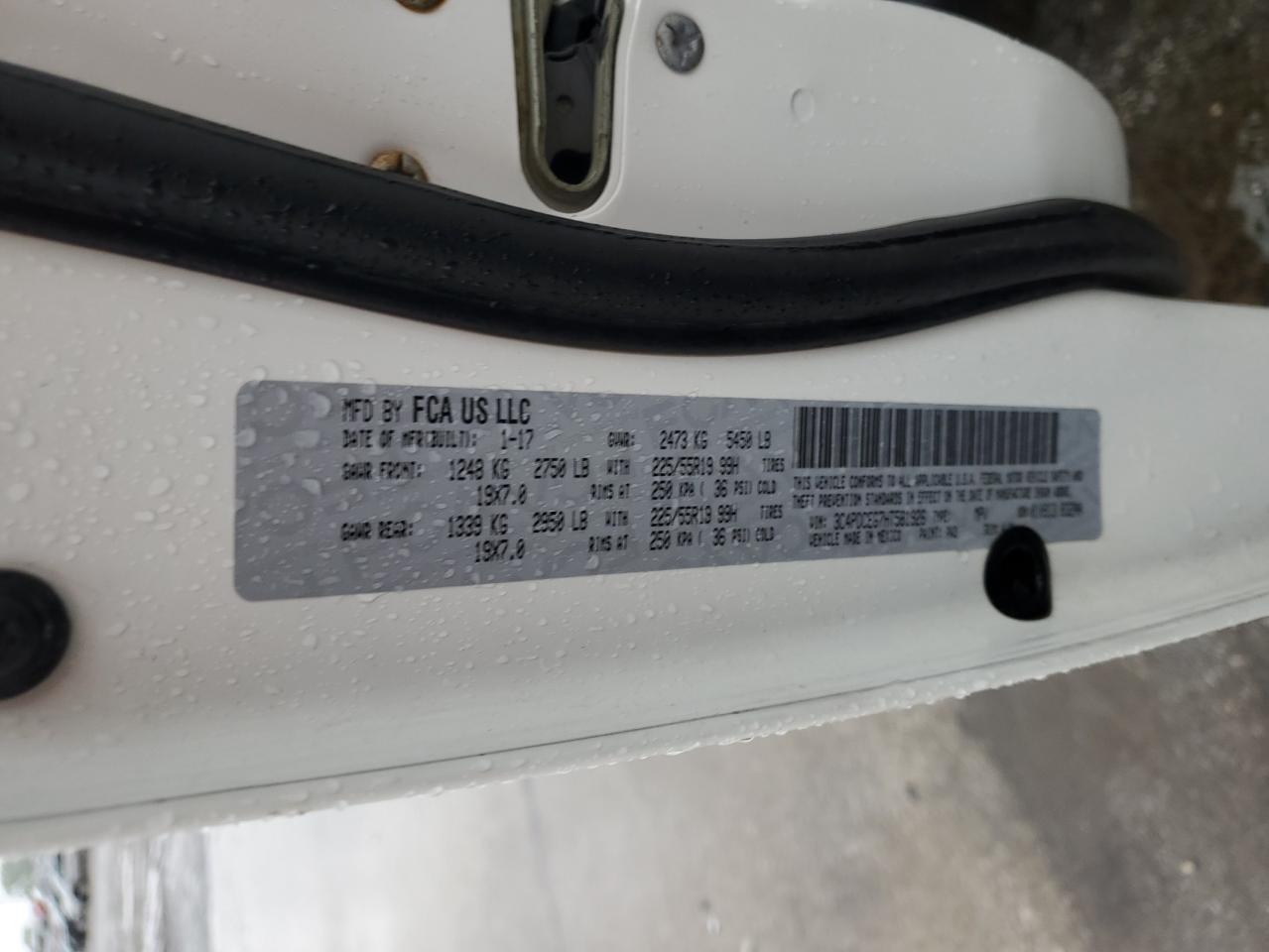 3C4PDCEG7HT581926 2017 Dodge Journey Gt