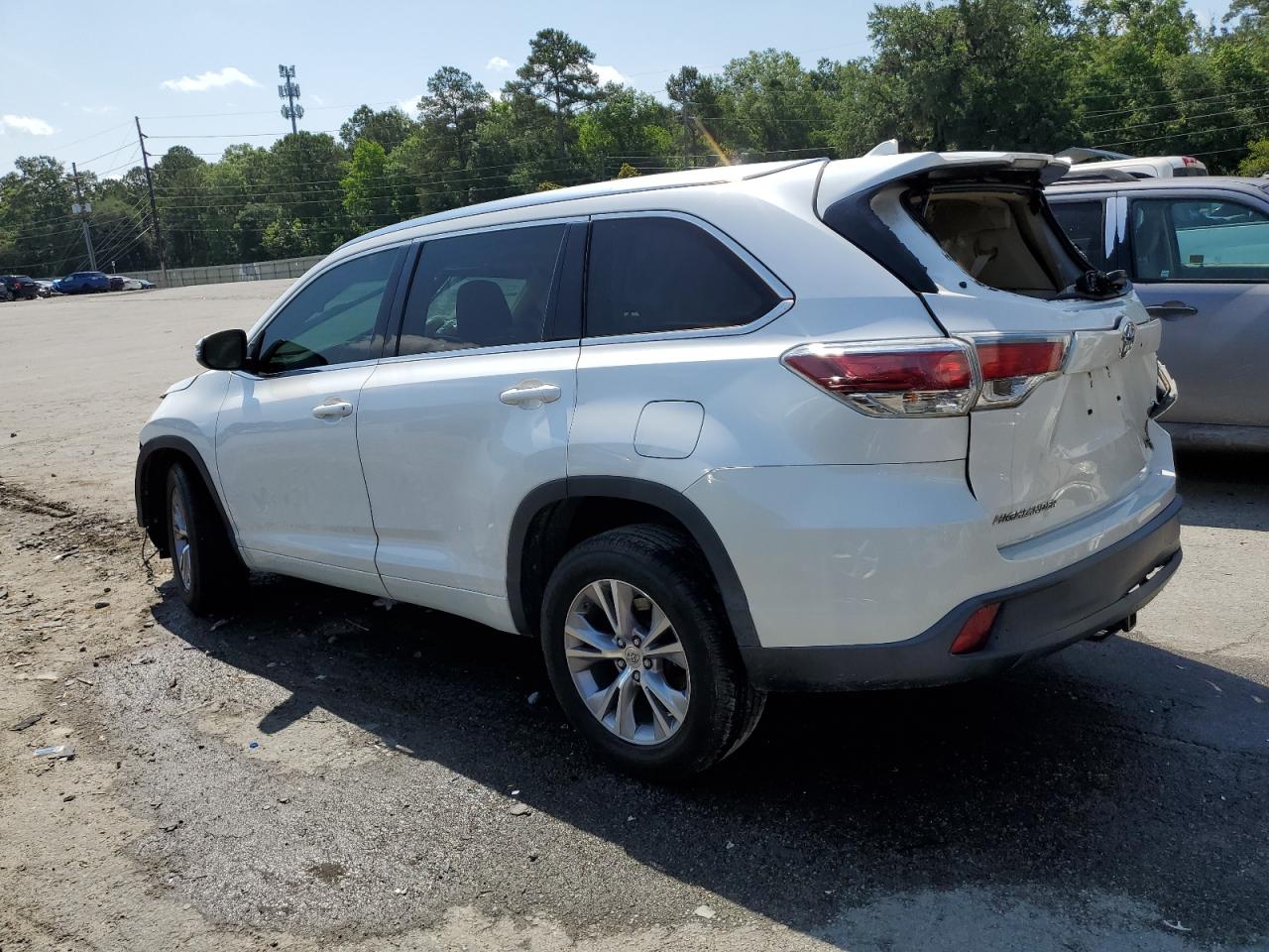 2015 Toyota Highlander Xle vin: 5TDKKRFH0FS114980