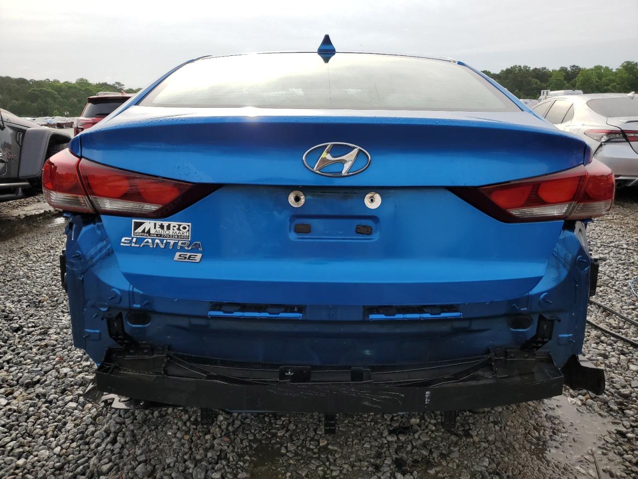 KMHD74LF2HU118703 2017 Hyundai Elantra Se