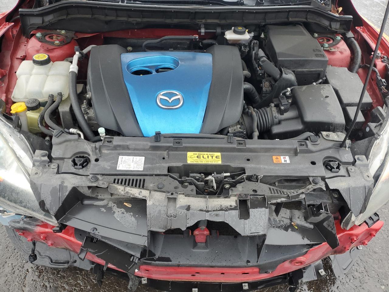 JM1BL1L70D1836664 2013 Mazda 3 I