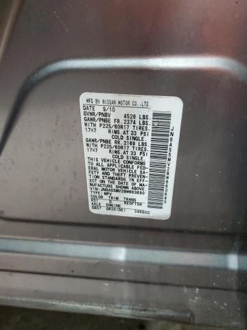 2011 Nissan Rogue S VIN: JN8AS5MV2BW663690 Lot: 56958964