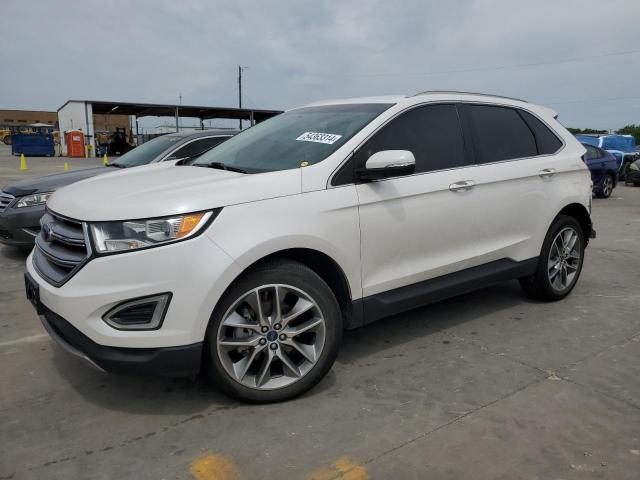 Lot #2539649086 2017 FORD EDGE TITAN salvage car