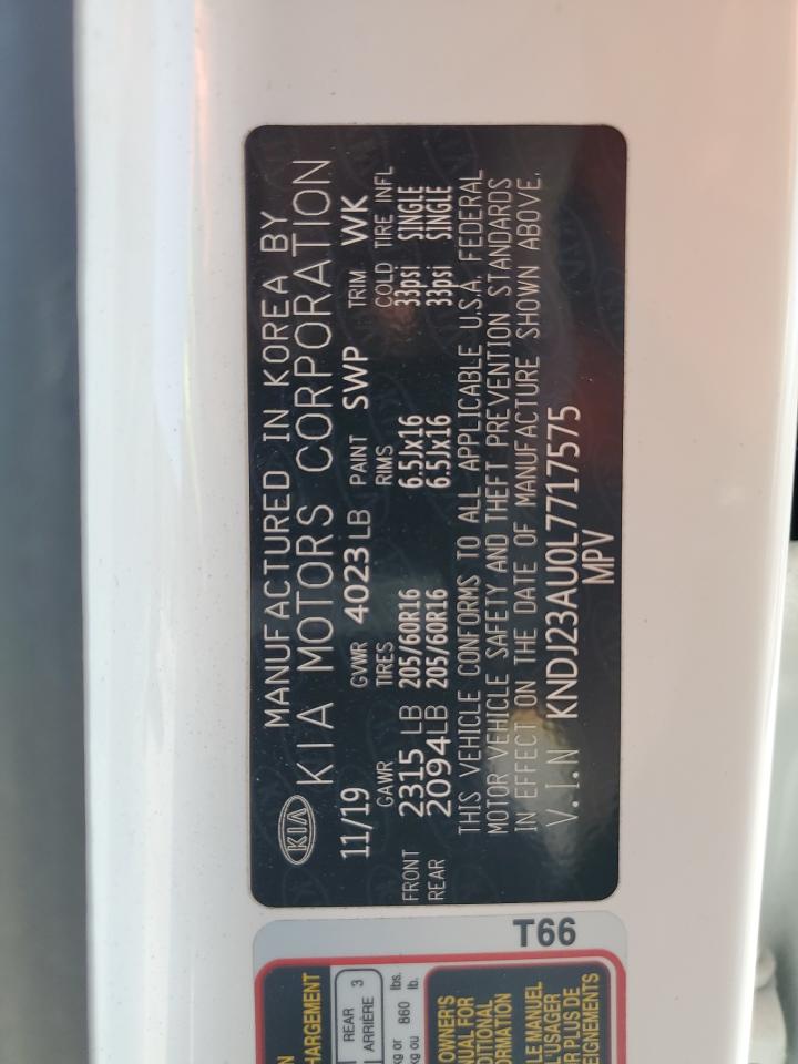 KNDJ23AU0L7717575 2020 Kia Soul Lx