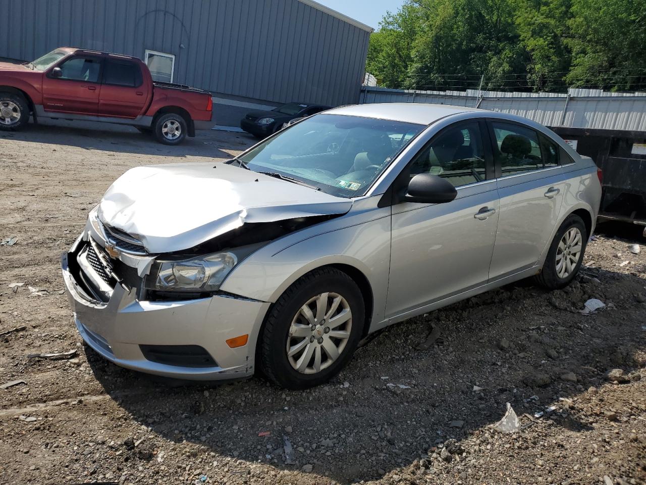 1G1PC5SH2B7122206 2011 Chevrolet Cruze Ls