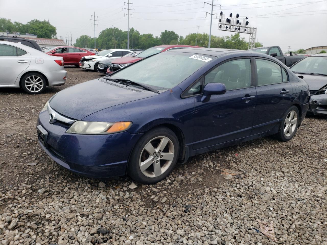 1HGFA16868L116695 2008 Honda Civic Ex