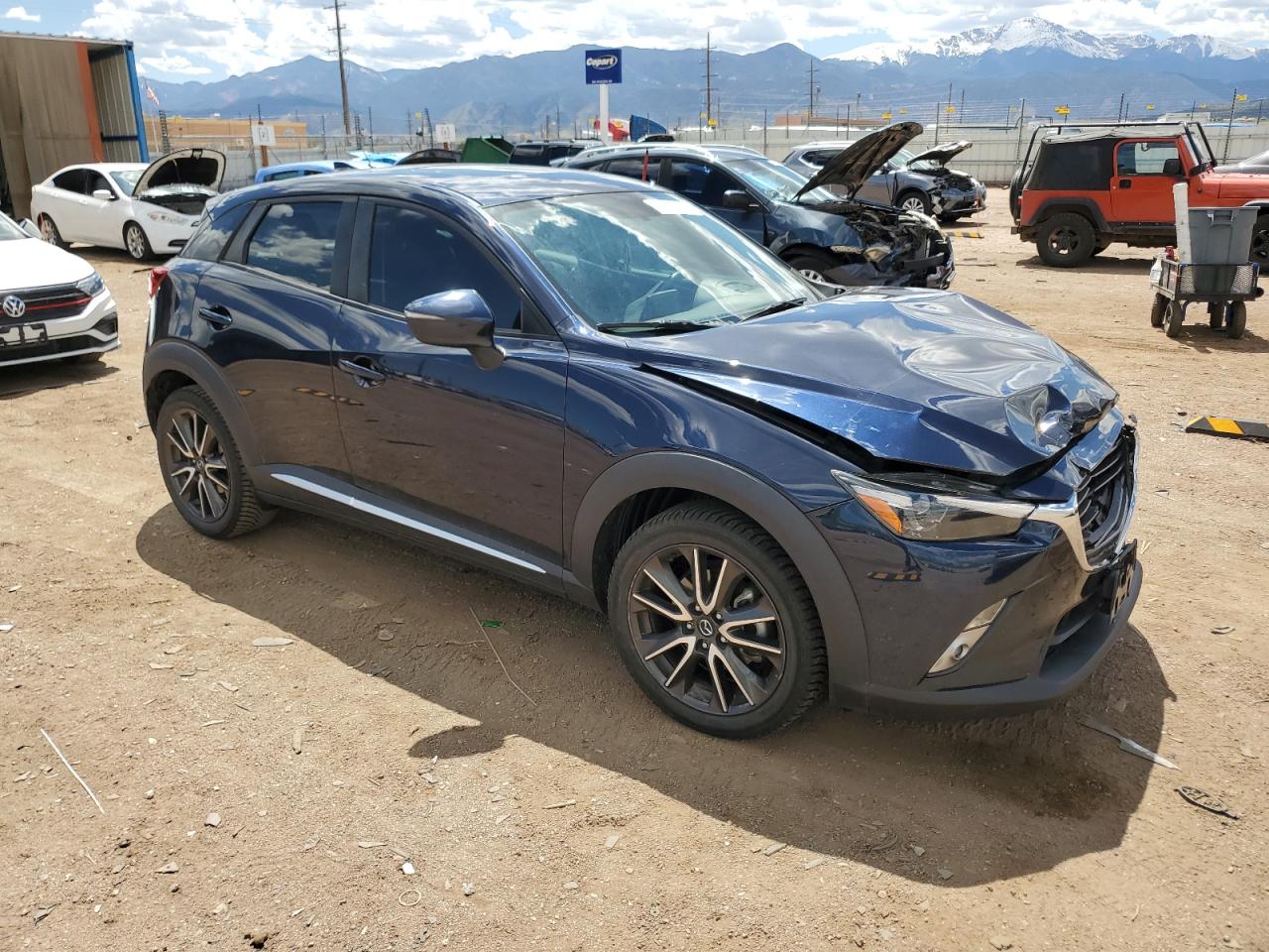 JM1DKFD77H0163360 2017 Mazda Cx-3 Grand Touring