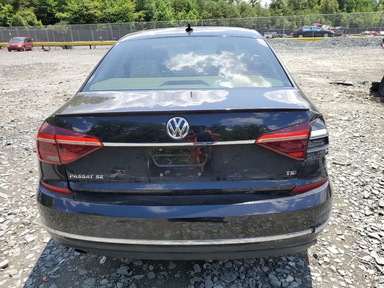 1VWBA7A36JC045450 2018 Volkswagen Passat Se