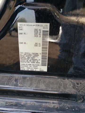 2021 NISSAN ALTIMA SR - 1N4BL4CV4MN367061