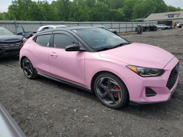 2019 Hyundai Veloster Turbo VIN: KMHTH6AB9KU011014 Lot: 54043624