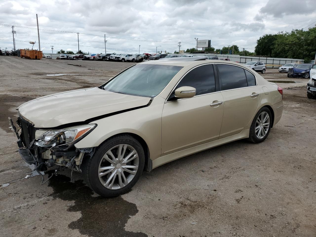 2012 Hyundai Genesis 3.8L vin: KMHGC4DDXCU194832