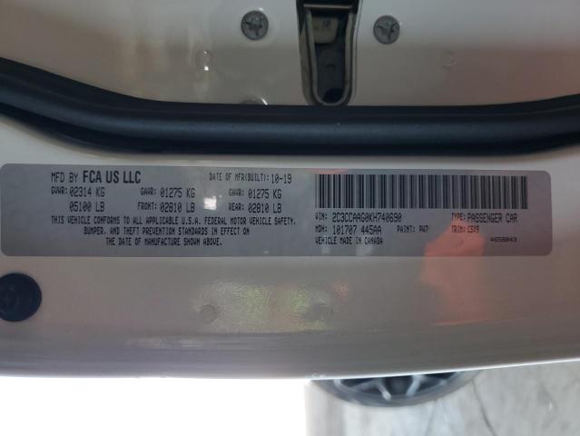 2019 Chrysler 300 Touring VIN: 2C3CCAAG0KH740690 Lot: 55661564