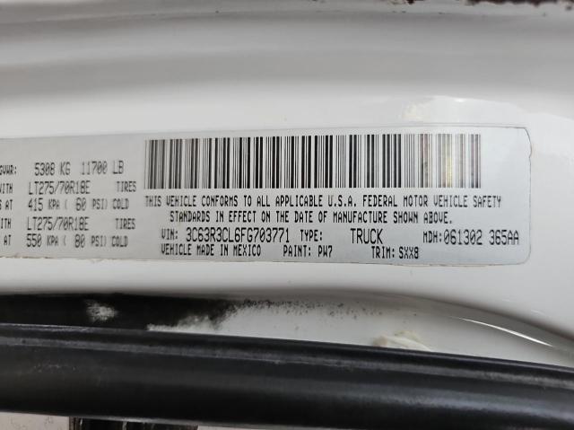 2015 Ram 3500 St VIN: 3C63R3CL6FG703771 Lot: 56724084