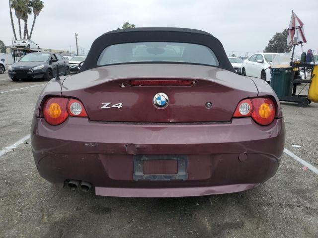 2003 BMW Z4 2.5 VIN: 4USBT33423LR65004 Lot: 55361924