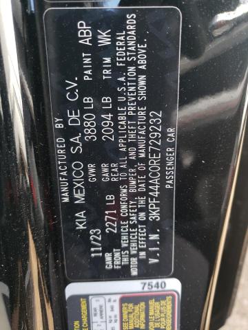 2024 Kia Forte Gt VIN: 3KPF44AC0RE729232 Lot: 54041924