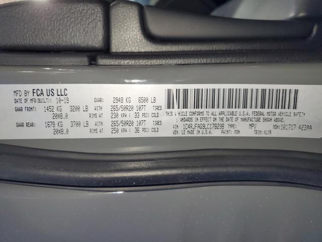 2020 Jeep Grand Cherokee Laredo VIN: 1C4RJFAG9LC178298 Lot: 50672384