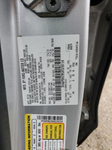 2016 Ford Fusion Se VIN: 3FA6P0H78GR378154 Lot: 53718164