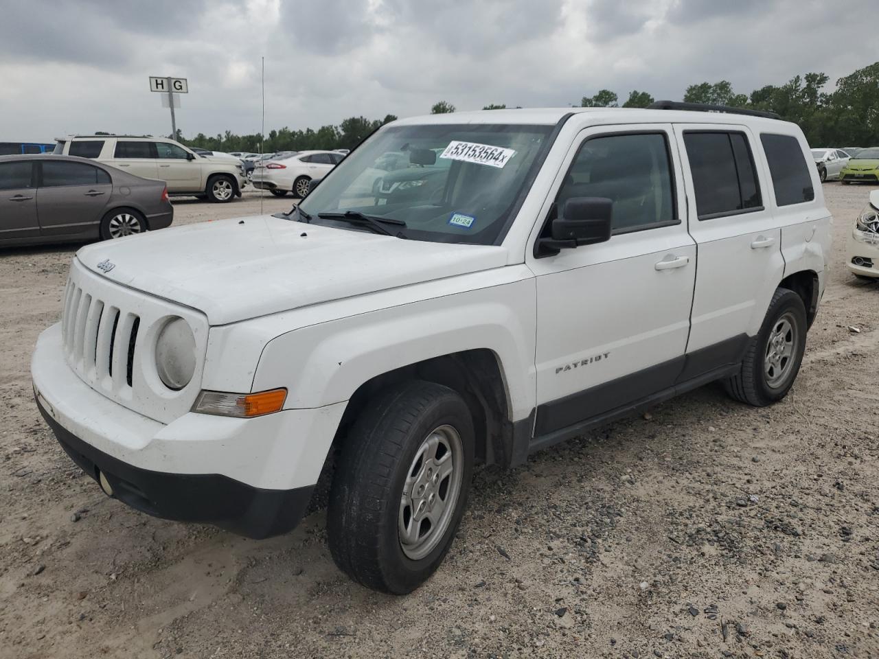 2013 Jeep Patriot Sport vin: 1C4NJPBAXDD264598