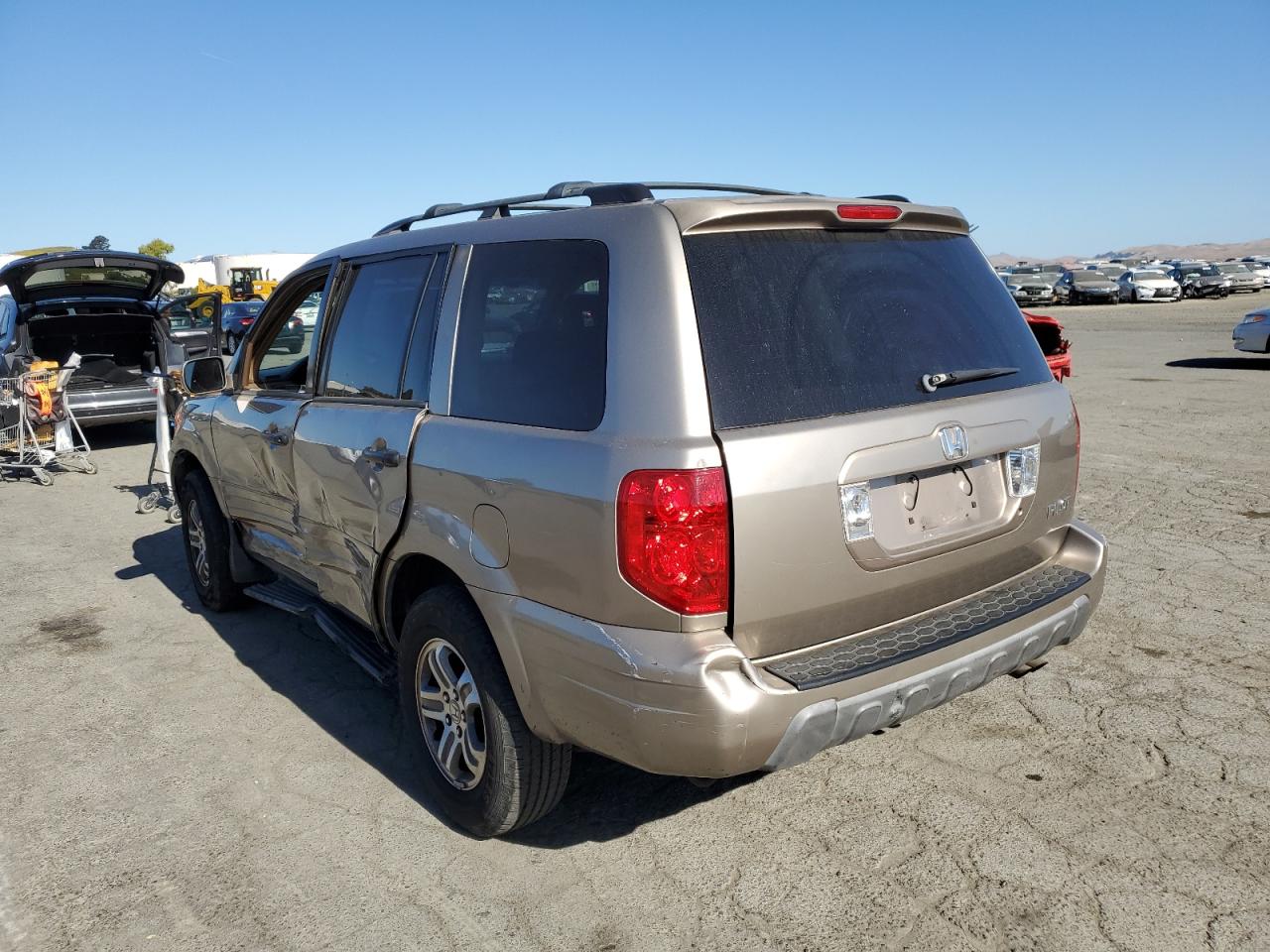 2HKYF18544H556053 2004 Honda Pilot Exl