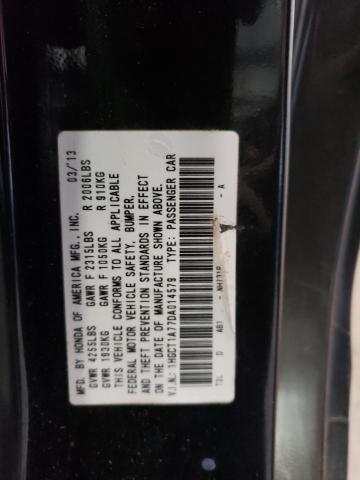 VIN 1HGCT1A77DA014579 2013 Honda Accord, EX no.12