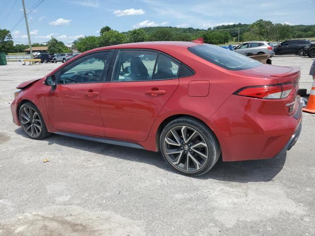  TOYOTA COROLLA 2020 Czerwony