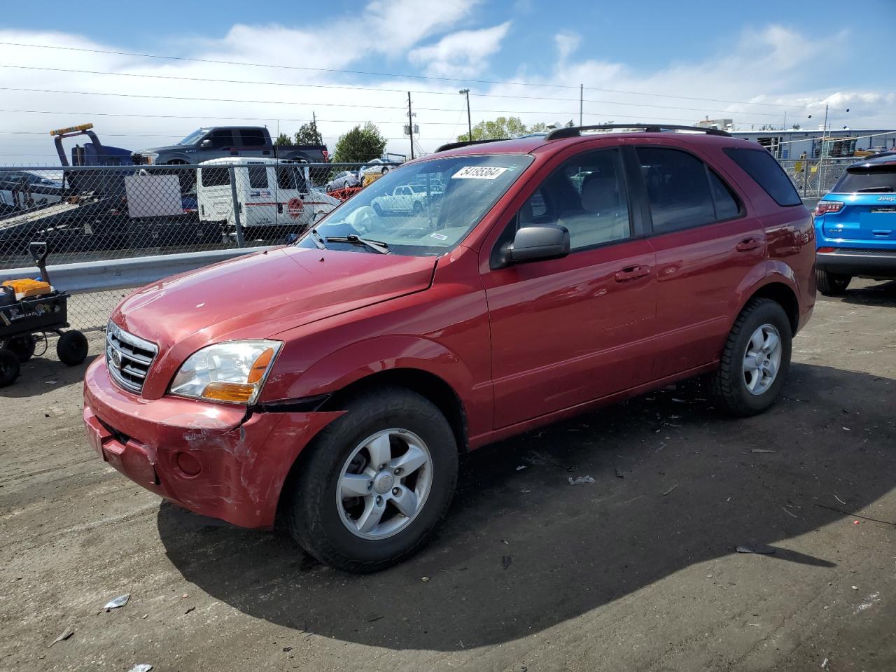 KNDJC735685795551 2008 Kia Sorento Ex