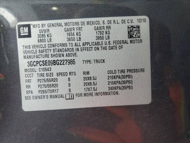 2011 Chevrolet Silverado C1500 Lt VIN: 3GCPCSE09BG227986 Lot: 53390424