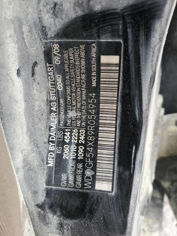 2009 Mercedes-Benz C 300 VIN: WDDGF54X89R054954 Lot: 53643984