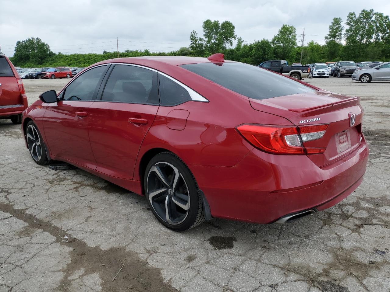 Lot #2612705539 2018 HONDA ACCORD SPO