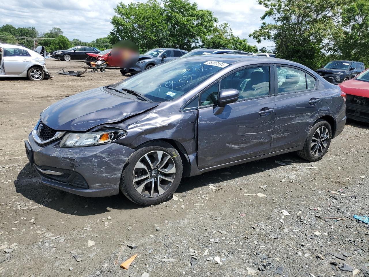 19XFB2F81EE262184 2014 Honda Civic Ex