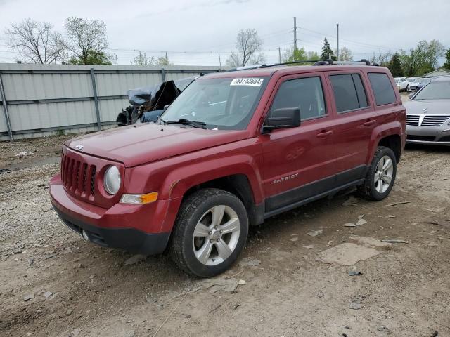 2014 Jeep Patriot Limited VIN: 1C4NJPCB9ED541072 Lot: 53733634