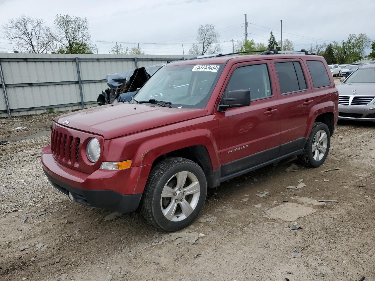 1C4NJPCB9ED541072 2014 Jeep Patriot Limited