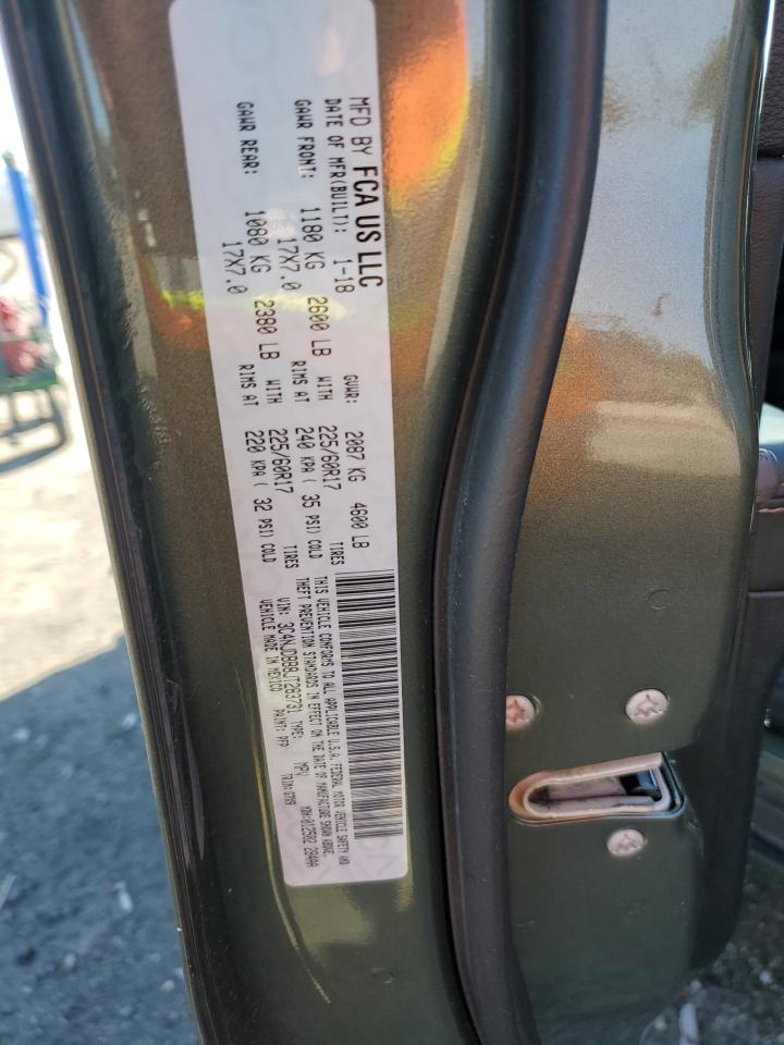 3C4NJDBB8JT283731 2018 Jeep Compass Latitude