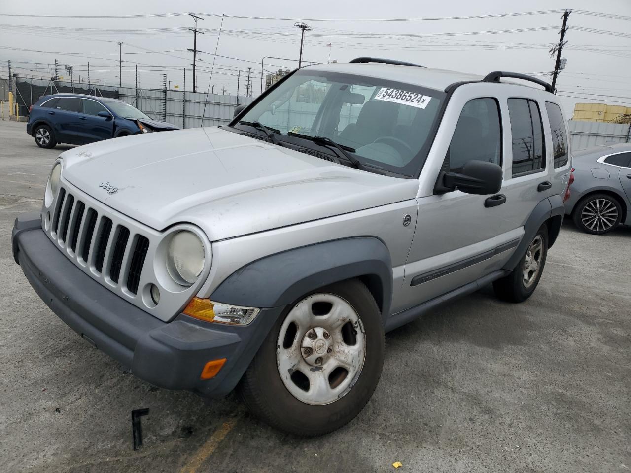 1J4GL48K67W654053 2007 Jeep Liberty Sport