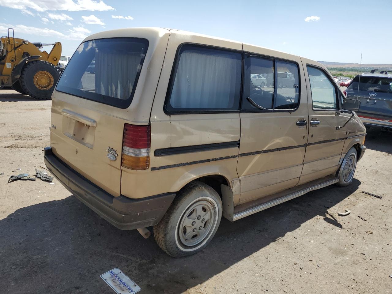 1FMCA11U2HZB27854 1987 Ford Aerostar