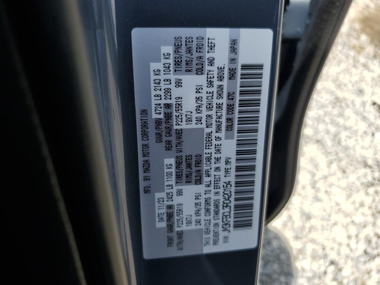 JM3KFBCL3R0420154 2024 Mazda Cx-5 Preferred