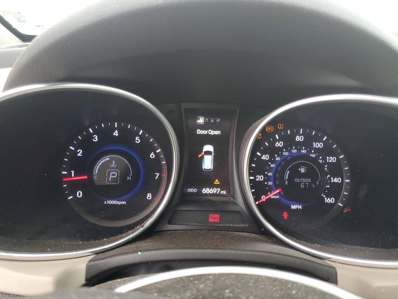 5XYZU3LA6DG106342 2013 Hyundai Santa Fe Sport