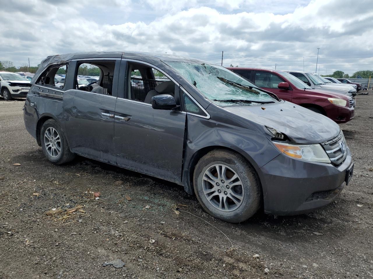 2013 Honda Odyssey Ex vin: 5FNRL5H44DB069851