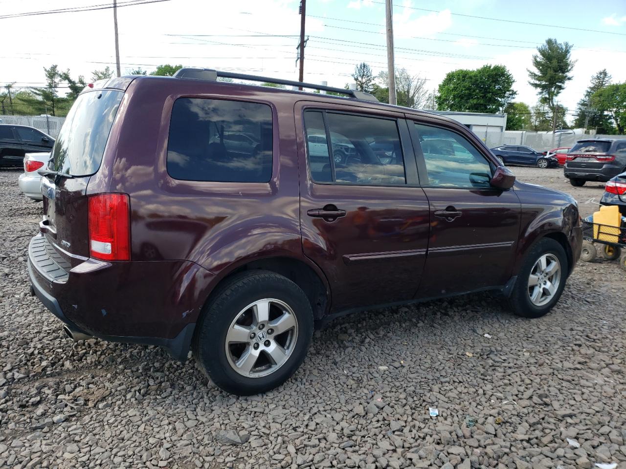 5FNYF4H55AB034673 2010 Honda Pilot Exl