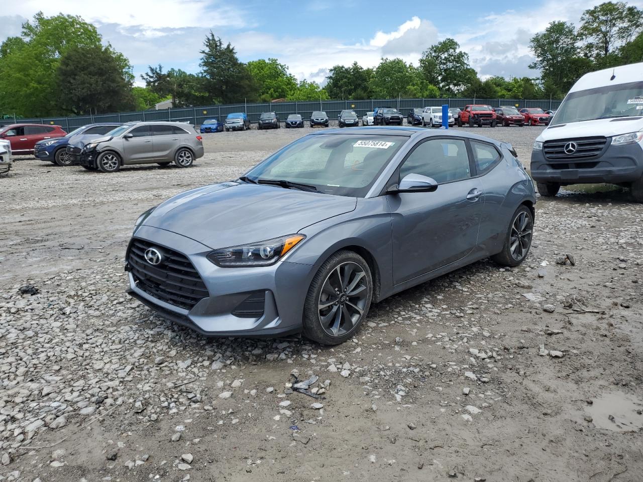 2019 Hyundai Veloster Base vin: KMHTG6AF5KU013204