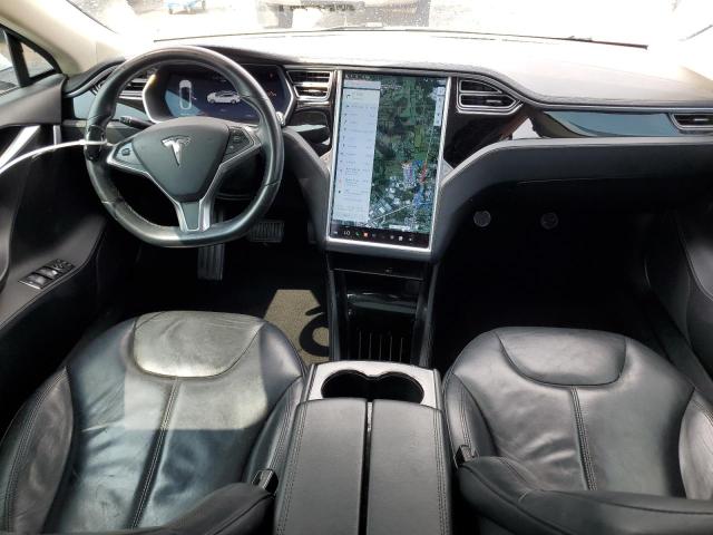  TESLA MODEL S 2014 Білий