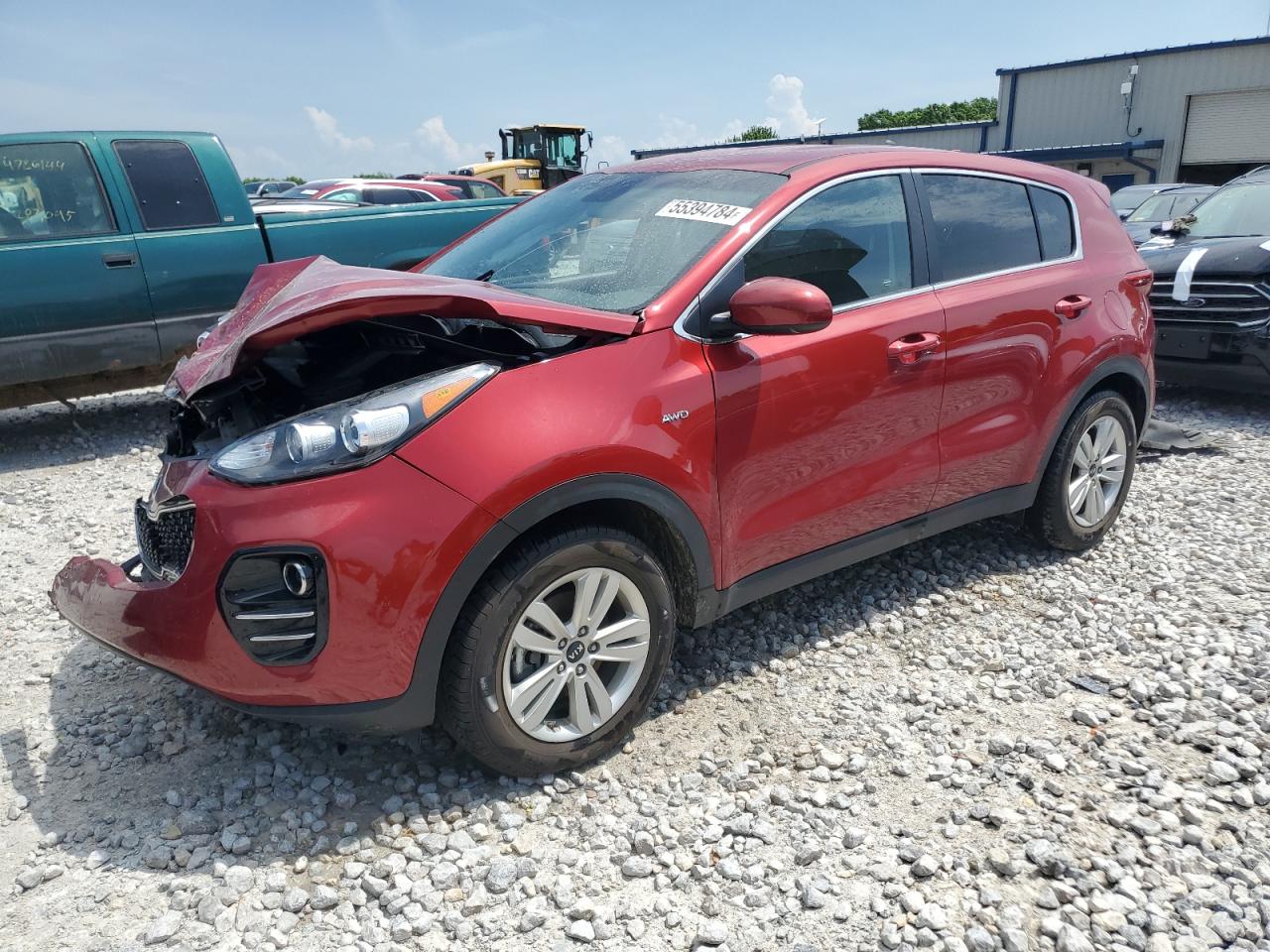 2019 Kia Sportage Lx vin: KNDPMCAC9K7516719